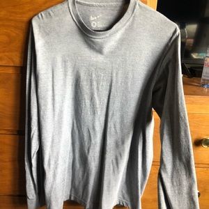 Grey Nike long sleeve tee